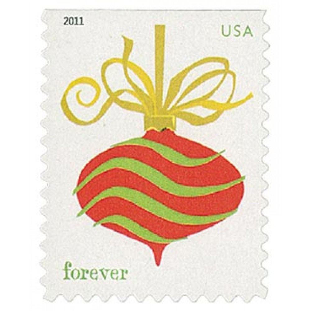 Holiday Baubles Stamps 2011