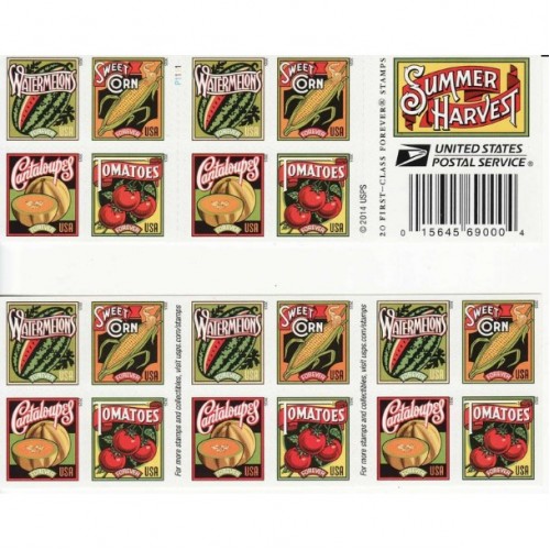 Summer Harvest Stamps 2015