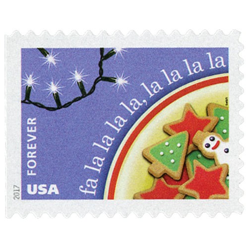 Christmas Carols Forever Stamps 2017