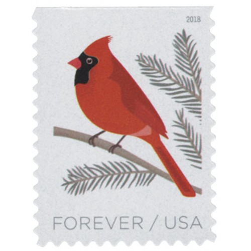 Birds in Winter Forever Stamps 2018