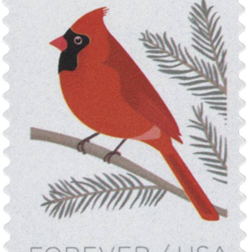Birds in Winter Forever Stamps 2018