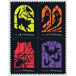 Spooky Silhouettes Forever Stamps 2019
