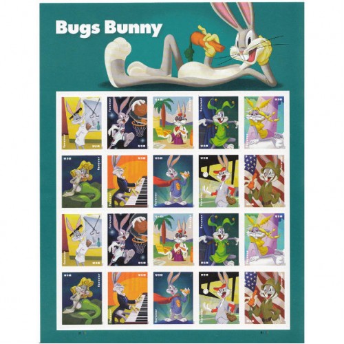 Bugs Bunny Forever Stamps 2020