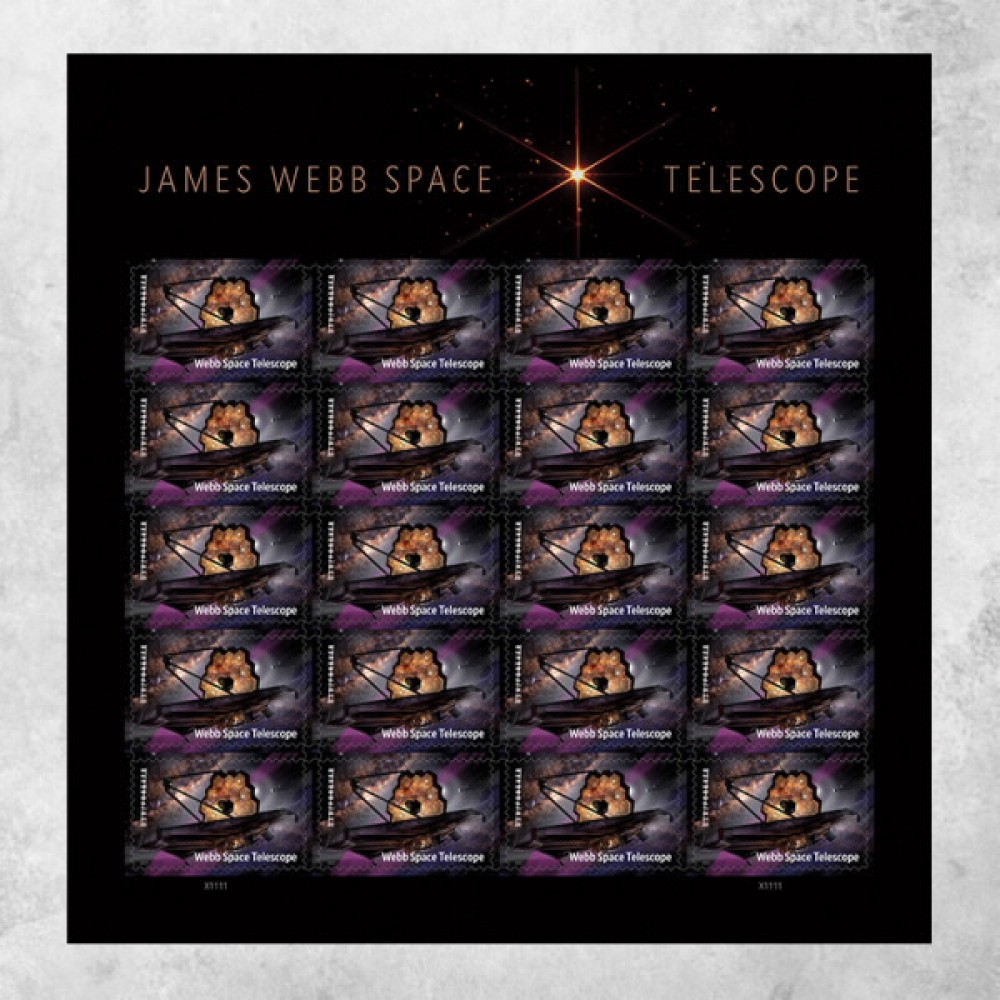 James Webb Space Telescope Stamps 2022