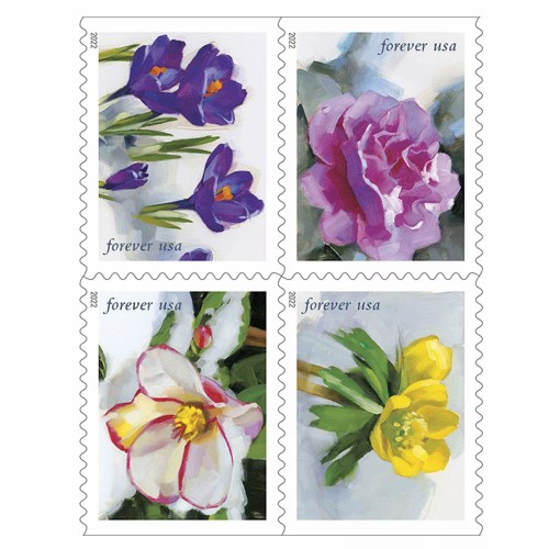Snowy Beauty Forever Stamps 2022