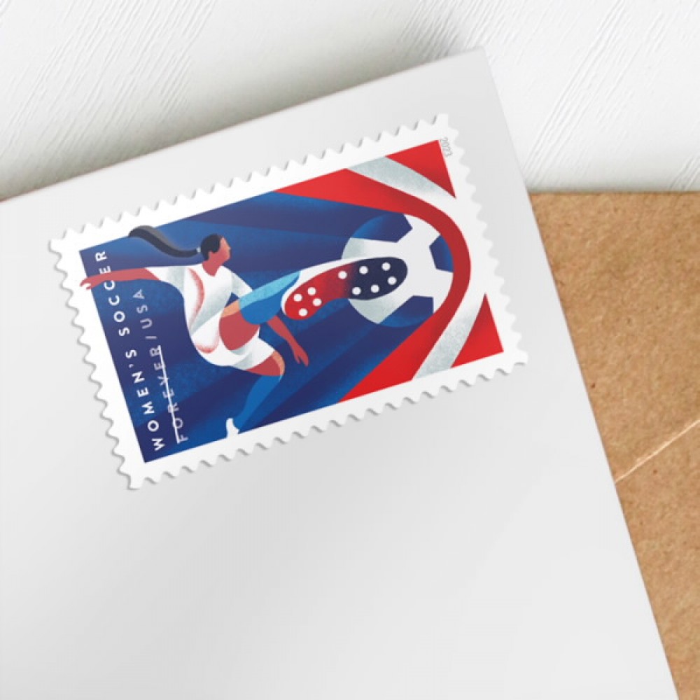 Women's Soccer Stamps 2023