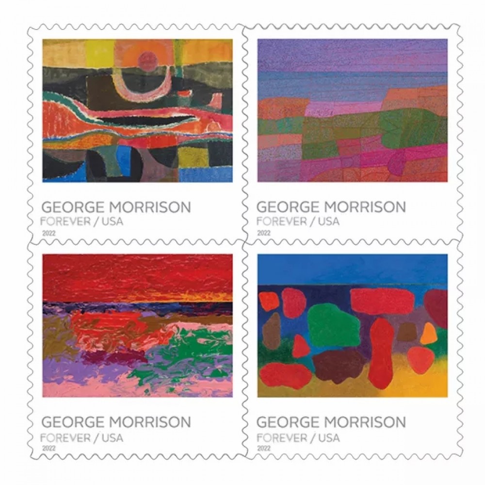 George Morrison Forever Stamps 2022