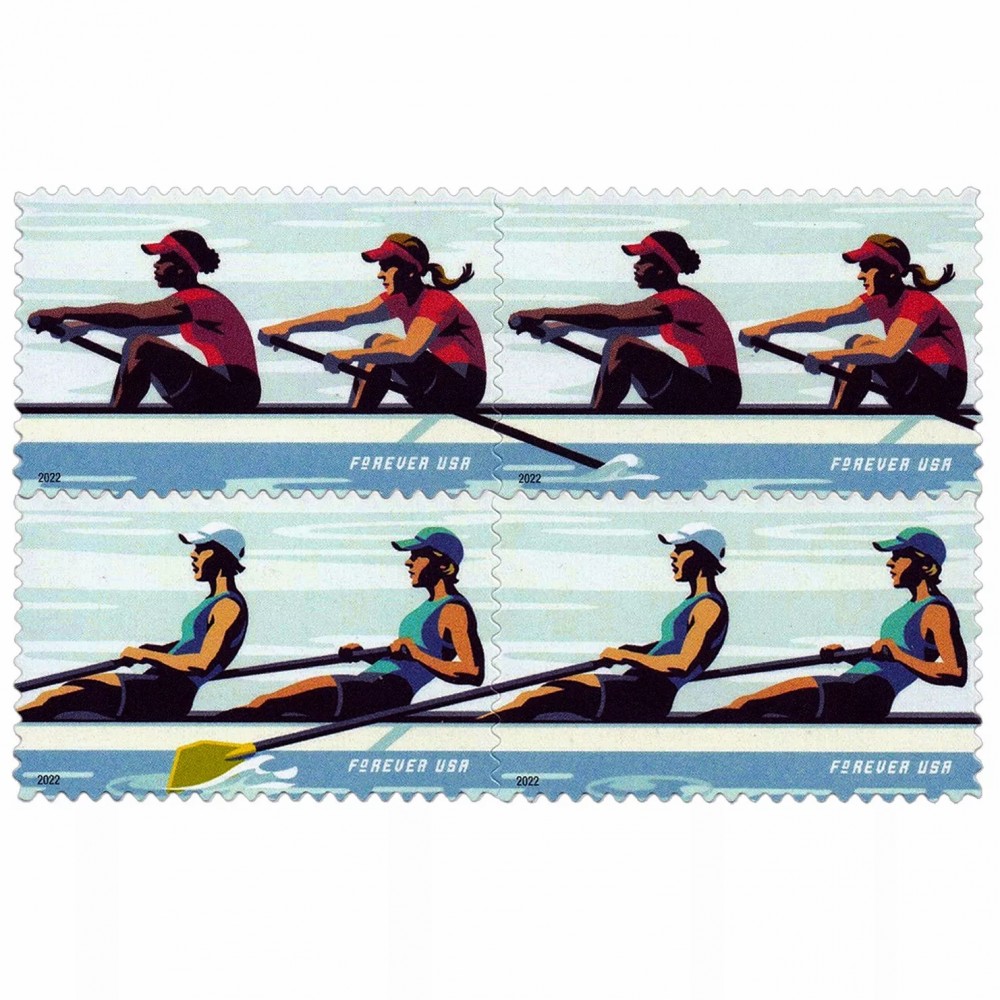 Women's Rowing Forever Stamps 2022