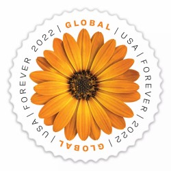 Global: African Daisy Stamps 2022