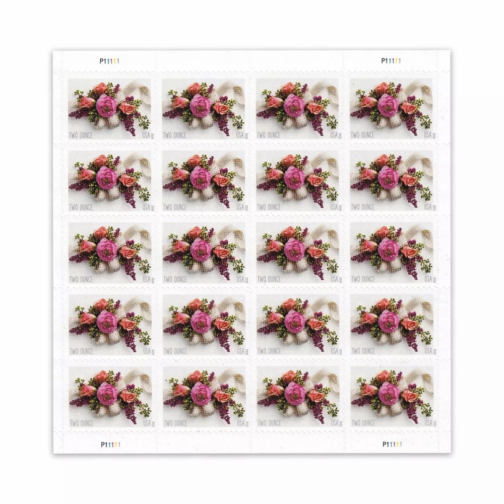 Garden Corsage Two Ounce Stamps 2020