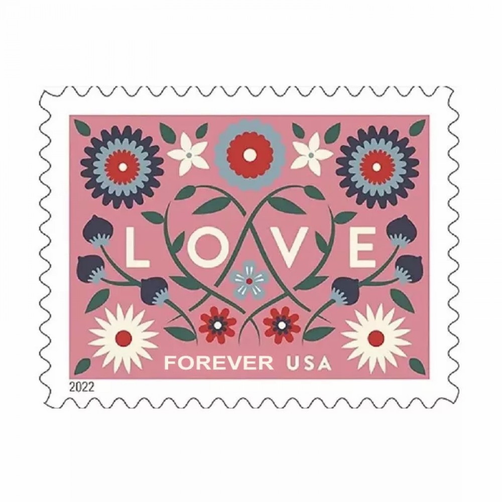 Love Forever Stamps 2022