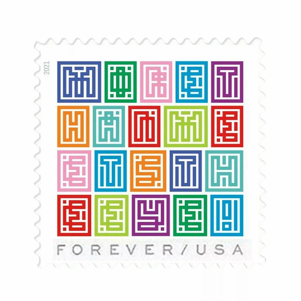Mystery Message Forever Stamps 2021