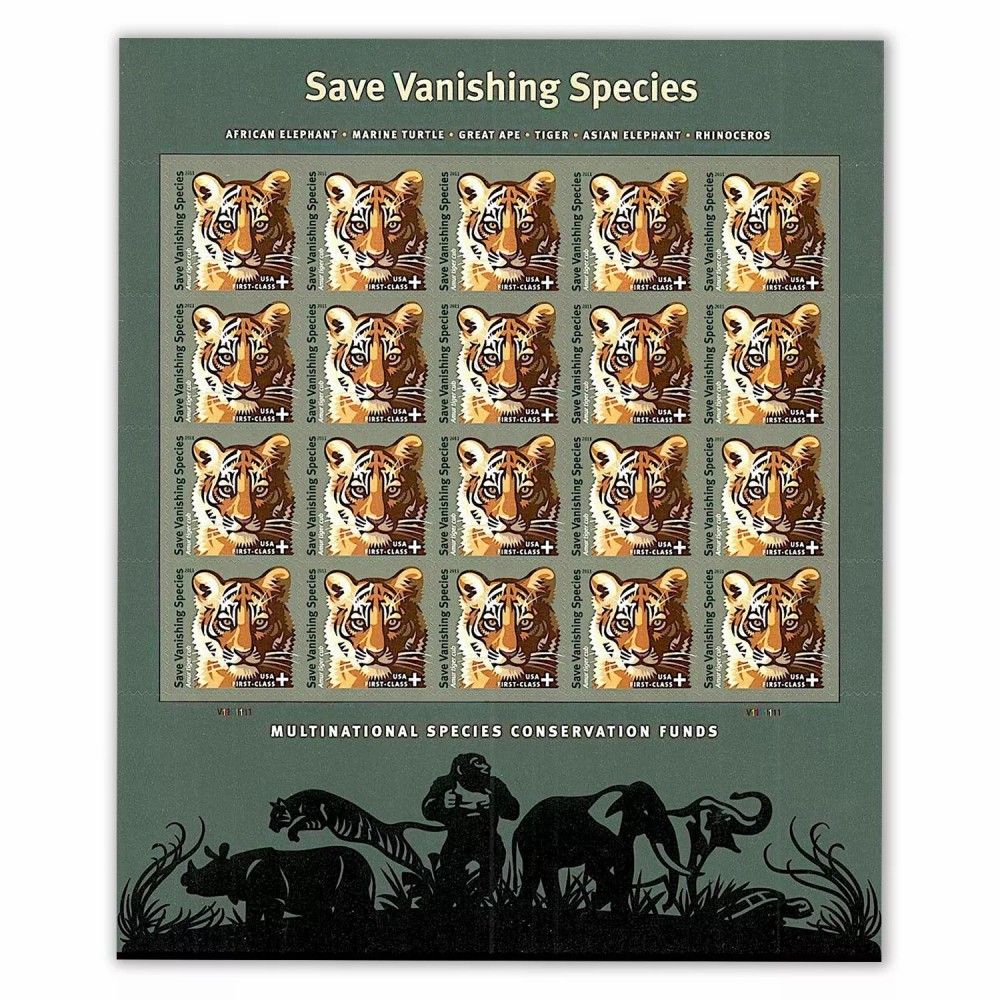 Save Vanishing Species Stamps 2011