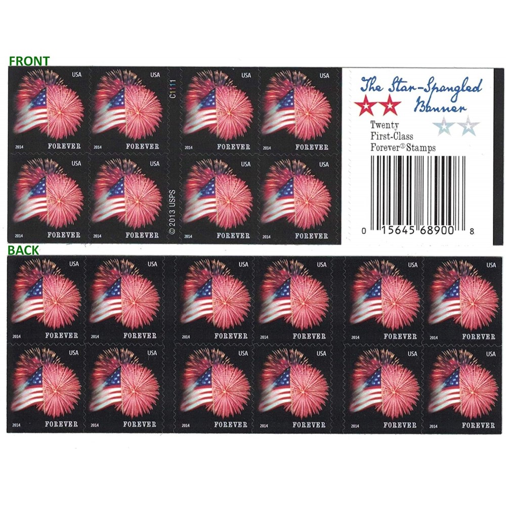 Star-Spangled Banner Stamps 2014
