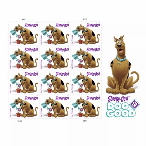 Scooby-Doo Forever Stamps 2018