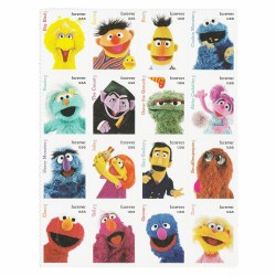Sesame Street Forever Stamps 2019