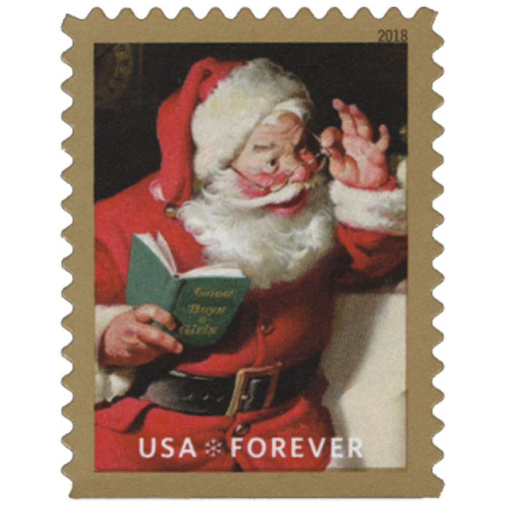 Sparkling Holidays Forever Stamps 2018
