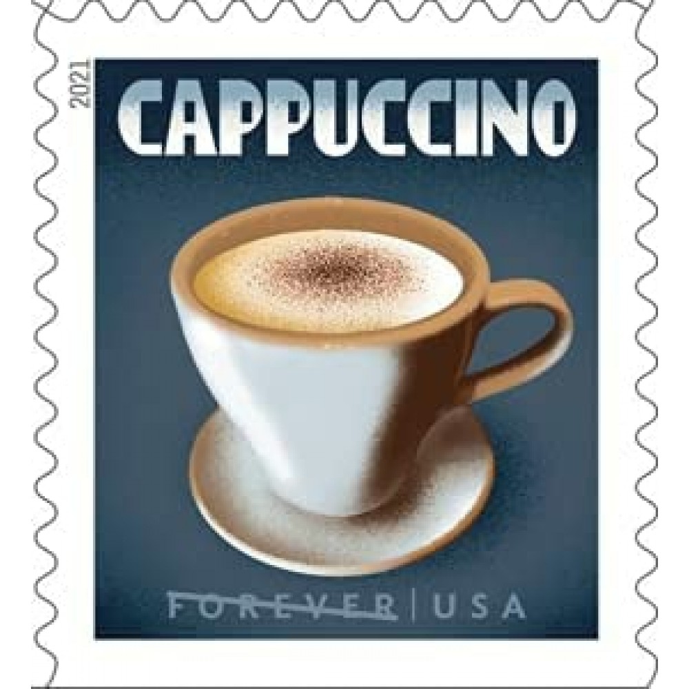 Espresso Drinks Forever Stamps 2021