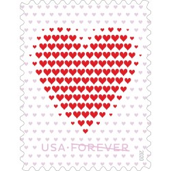 Made of Hearts Forever Stamps 2020